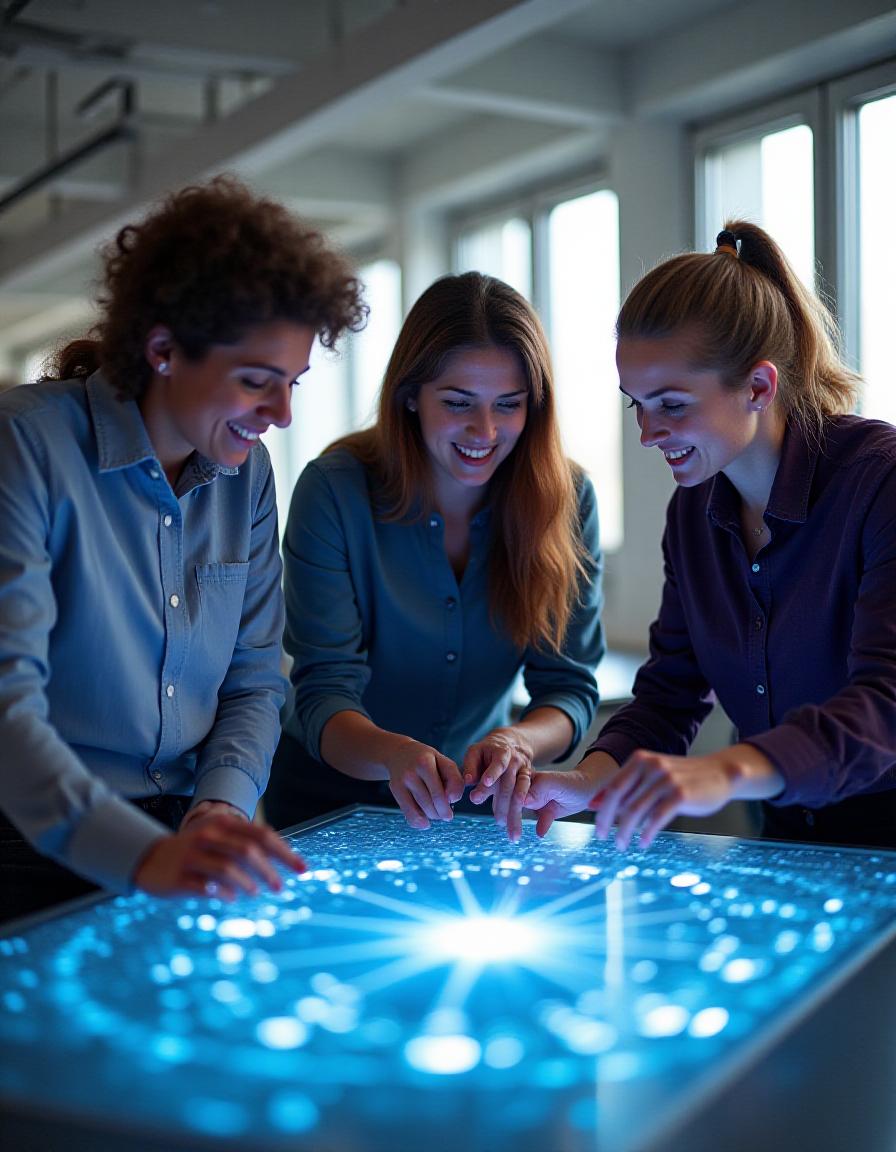 Nova Voyage engineering team in a collaborative workshop